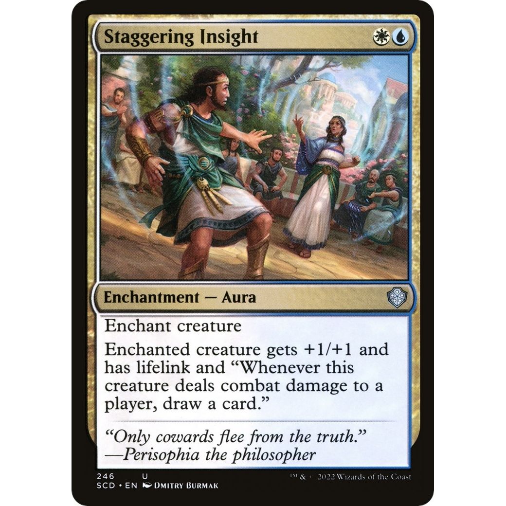 Image for Staggering Insight (246) (SCD) - Magic: The Gathering