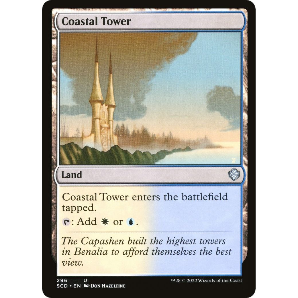Image for Coastal Tower (296) (SCD) - Magic: The Gathering