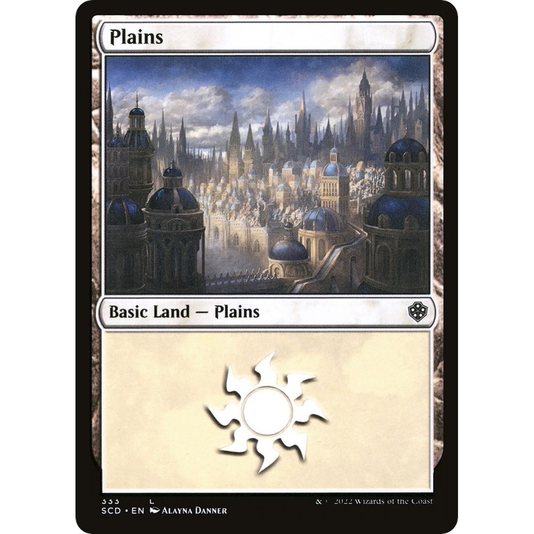Image for Plains (333) (333) (SCD) - Magic: The Gathering