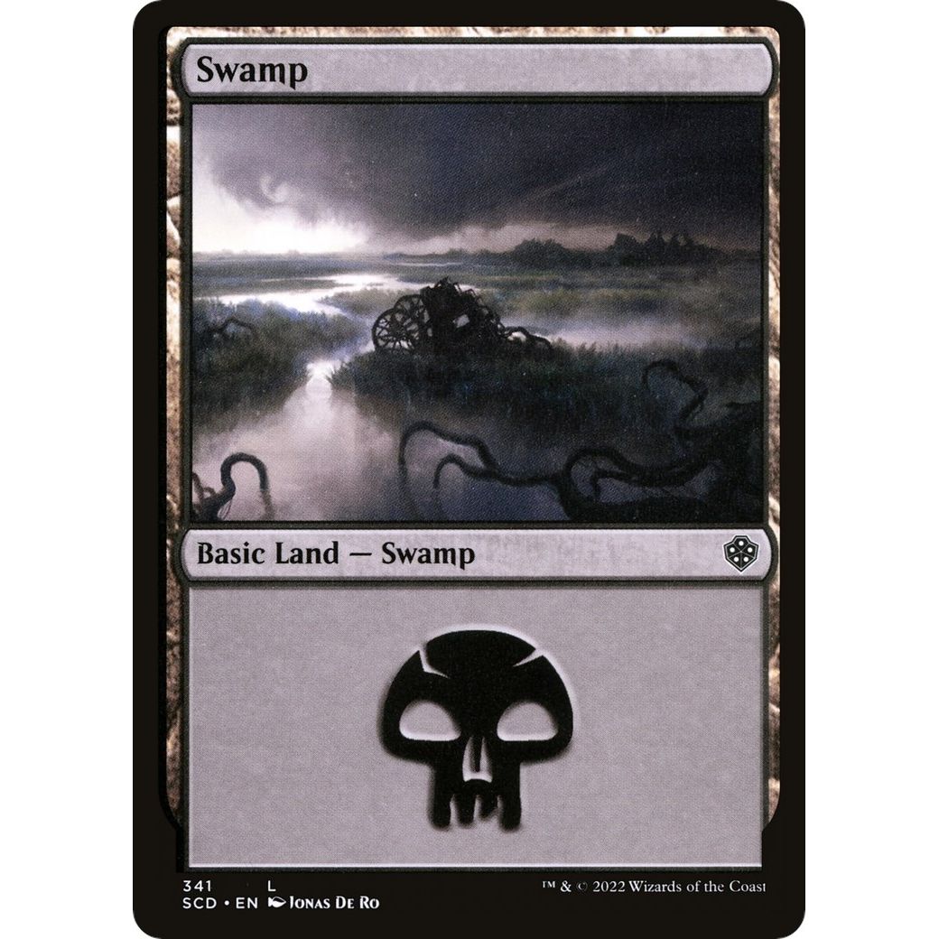 Image for Swamp (341) (341) (SCD) - Magic: The Gathering