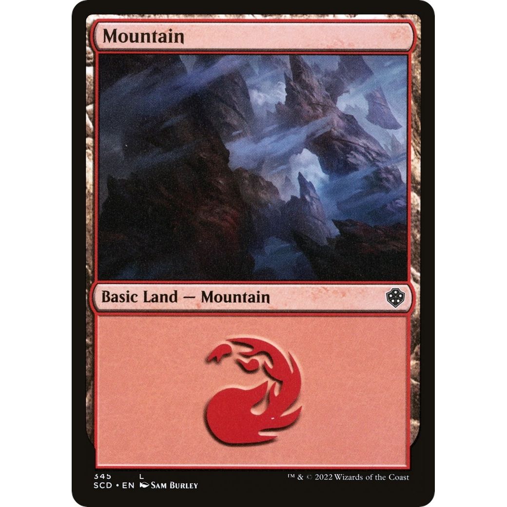 Image for Mountain (345) (345) (SCD) - Magic: The Gathering