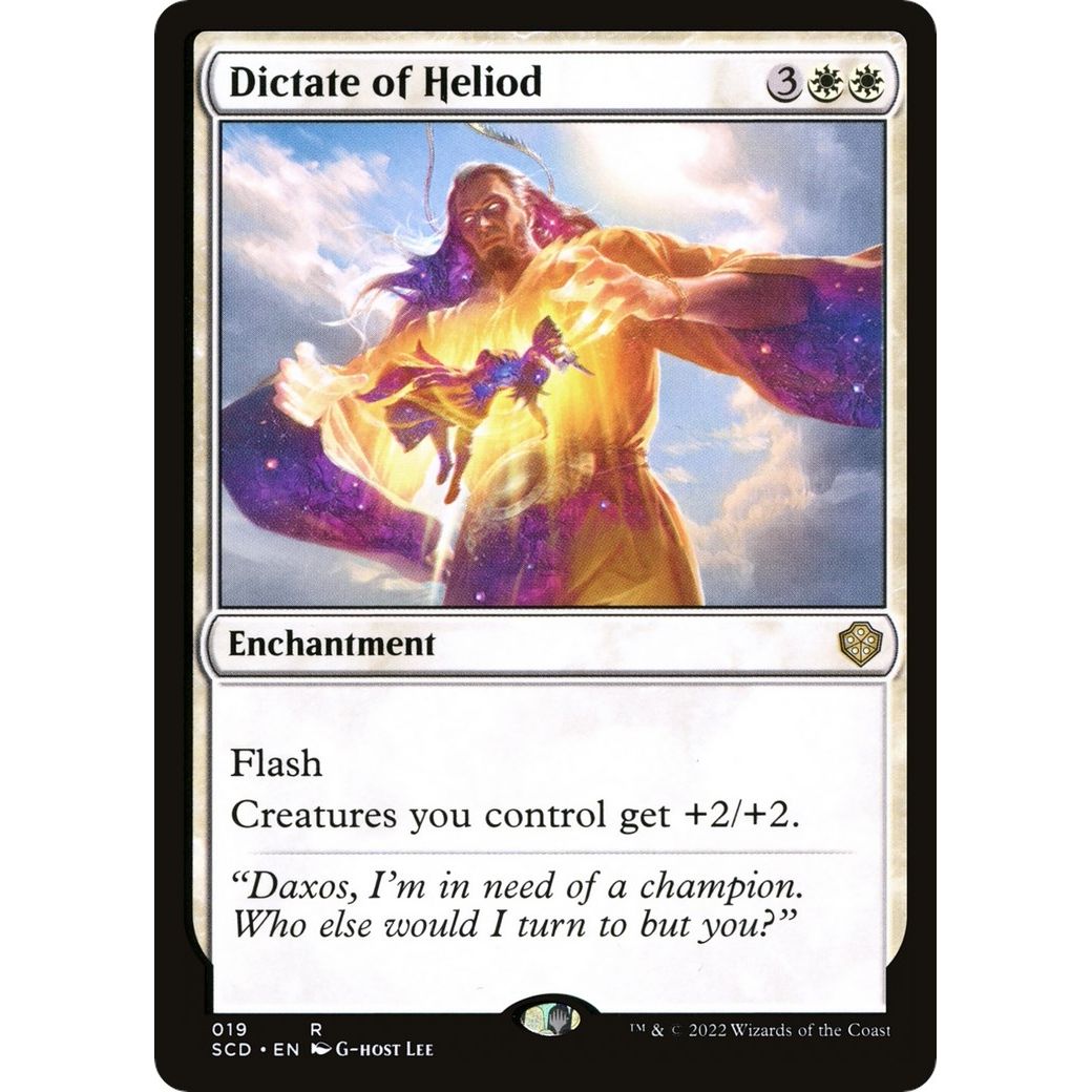 Image for Dictate of Heliod (19) (SCD) - Magic: The Gathering