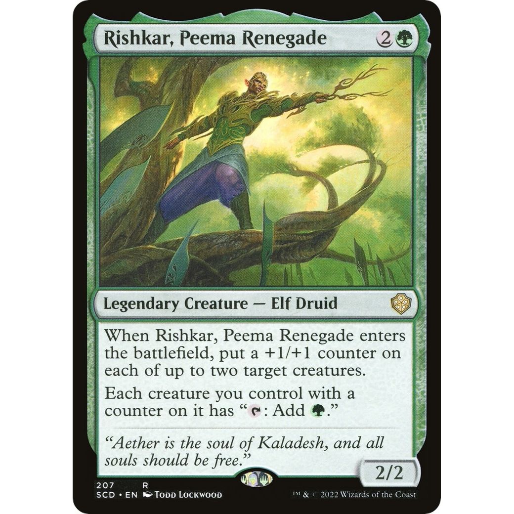 Image for Rishkar, Peema Renegade (207) (SCD) - Magic: The Gathering