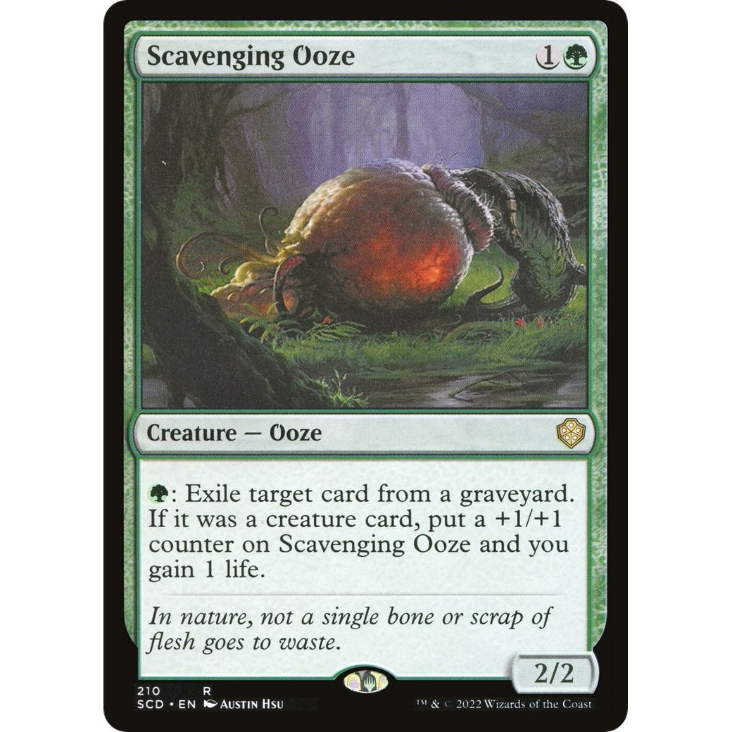 Image for Scavenging Ooze (210) (SCD) - Magic: The Gathering