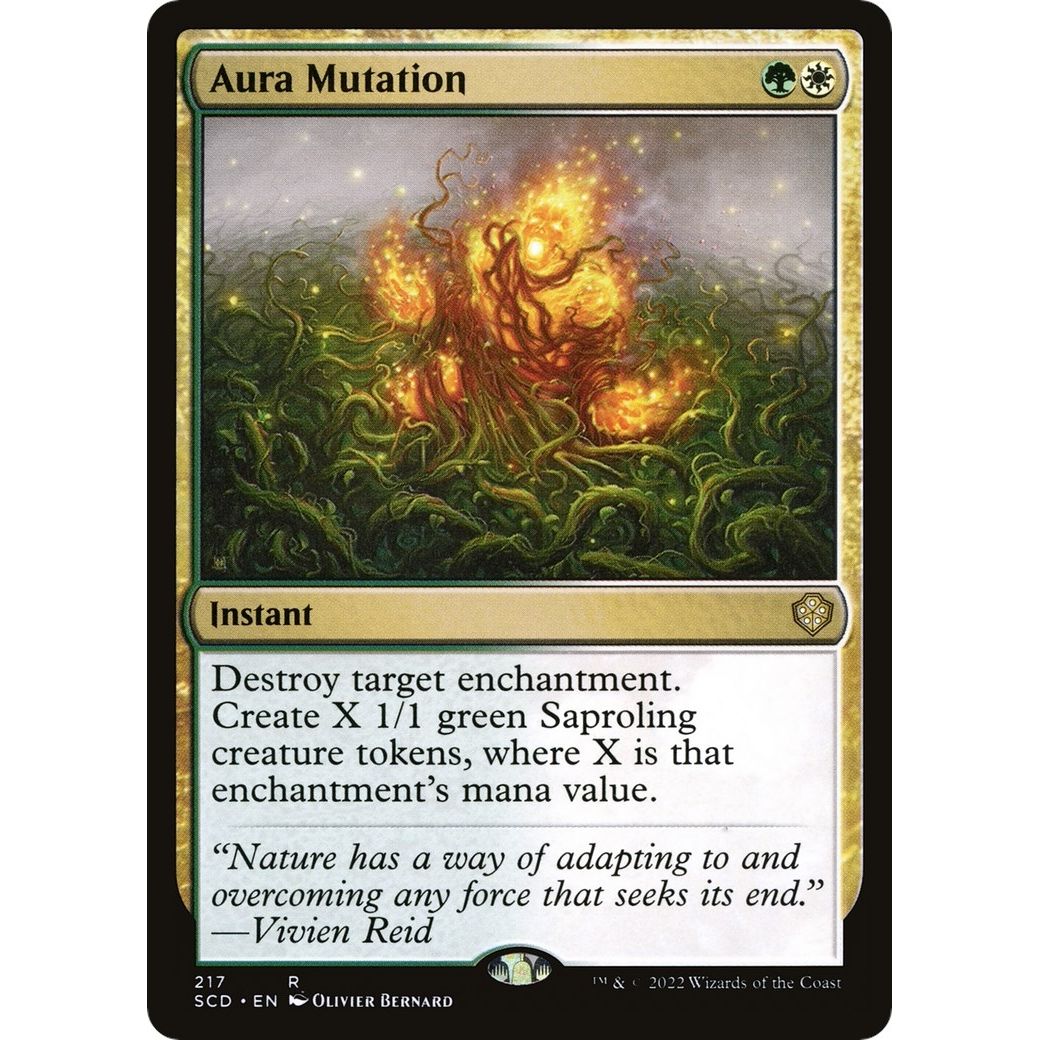 Image for Aura Mutation (217) (SCD) - Magic: The Gathering