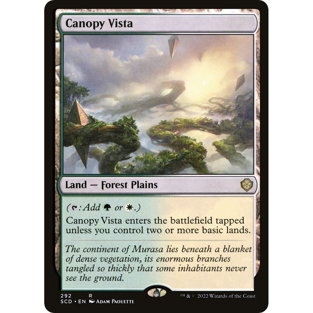 Image for Canopy Vista (292) (SCD) - Magic: The Gathering