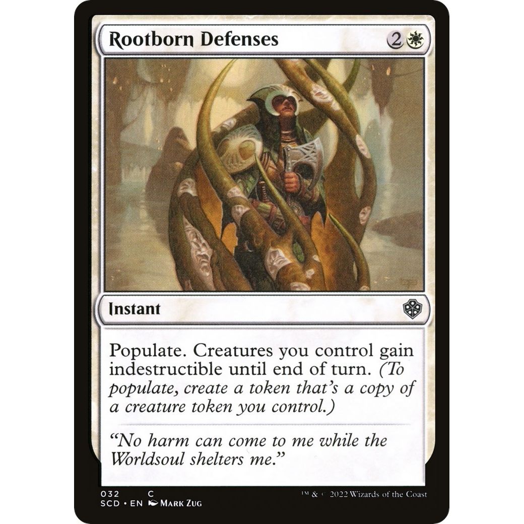 Image for Rootborn Defenses (32) (SCD) - Magic: The Gathering