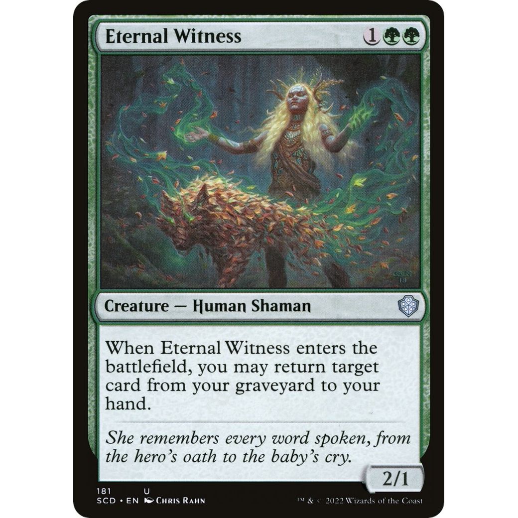 Image for Eternal Witness (181) (SCD) - Magic: The Gathering