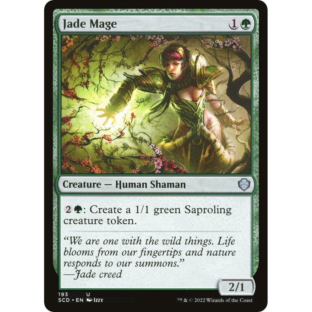 Image for Jade Mage (193) (SCD) - Magic: The Gathering