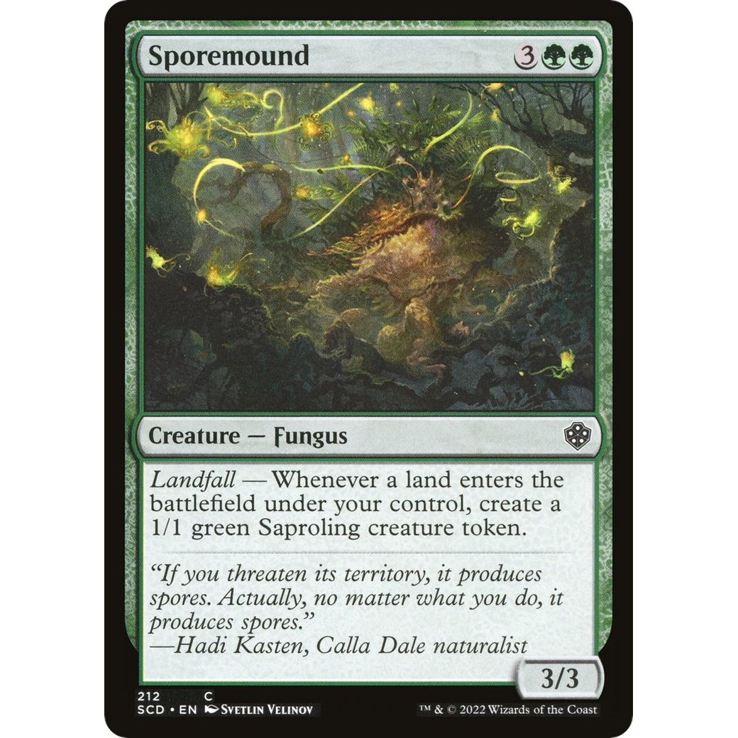 Image for Sporemound (212) (SCD) - Magic: The Gathering