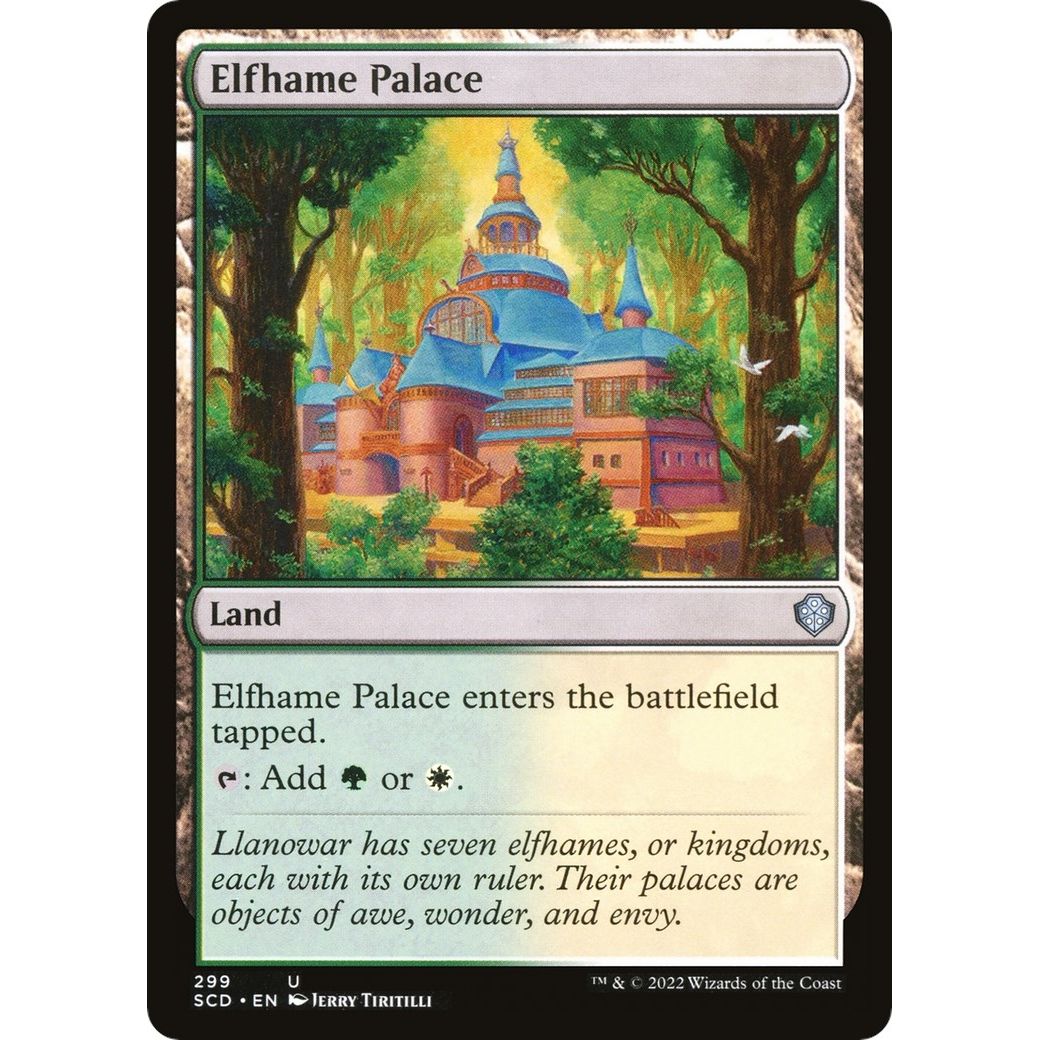 Image for Elfhame Palace (299) (SCD) - Magic: The Gathering