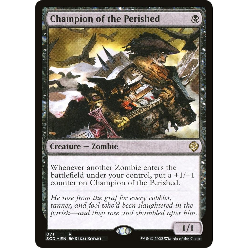 Image for Champion of the Perished (71) (SCD) - Magic: The Gathering