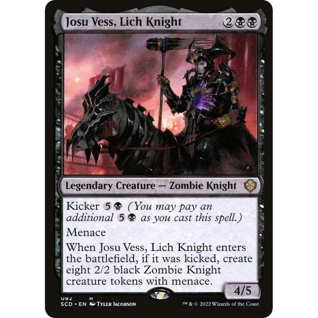 Image for Josu Vess, Lich Knight (82) (SCD) - Magic: The Gathering