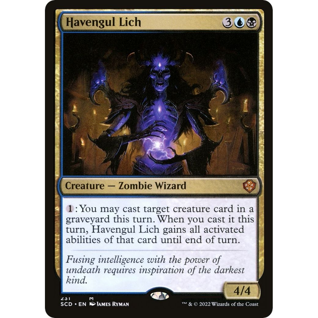 Image for Havengul Lich (231) (SCD) - Magic: The Gathering