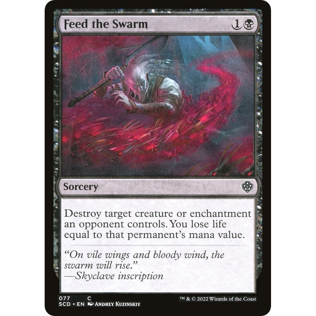 Image for Feed the Swarm (77) (SCD) - Magic: The Gathering