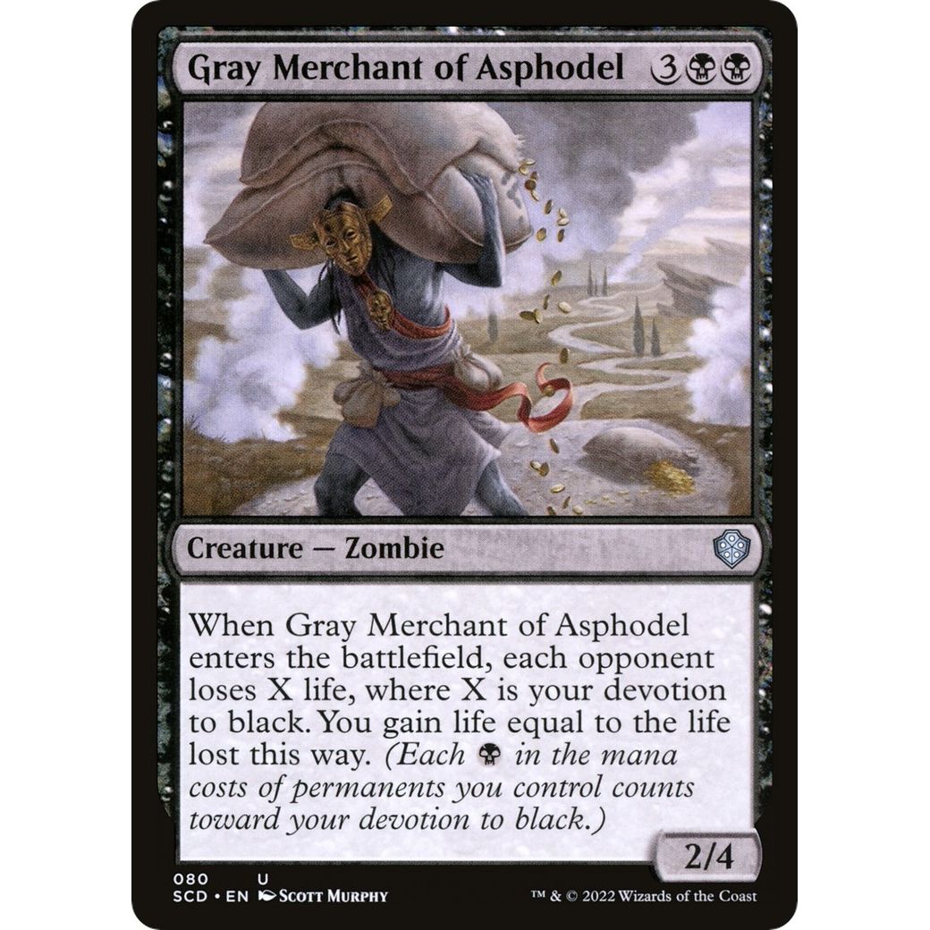Image for Gray Merchant of Asphodel (80) (SCD) - Magic: The Gathering
