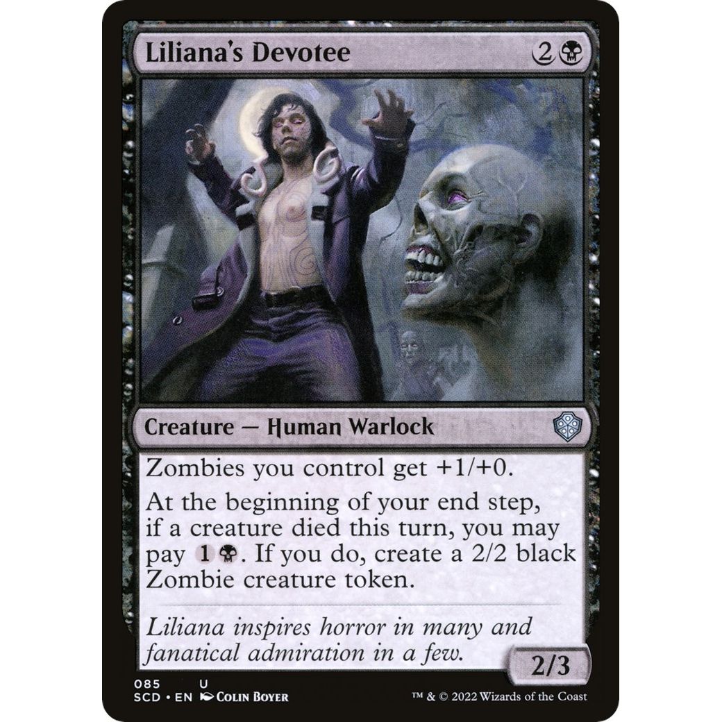 Image for Liliana's Devotee (85) (SCD) - Magic: The Gathering