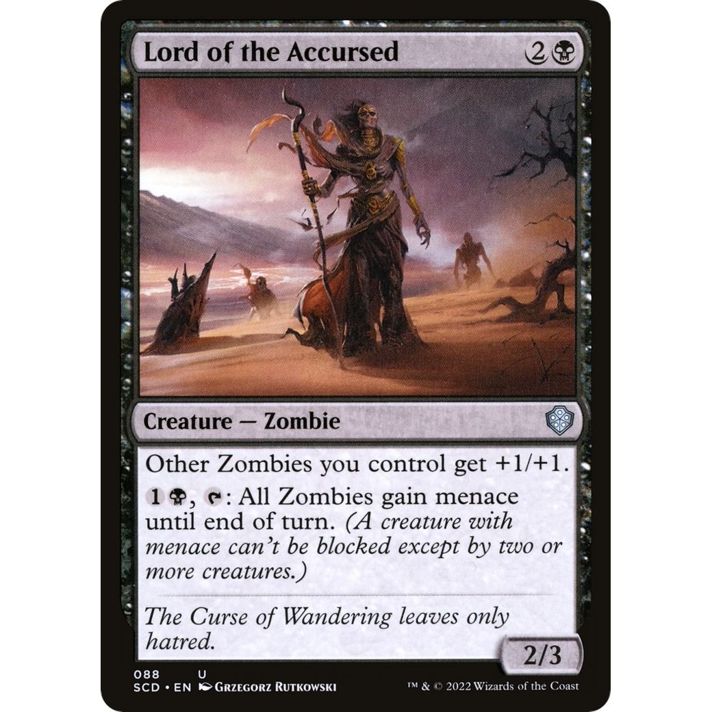 Image for Lord of the Accursed (88) (SCD) - Magic: The Gathering