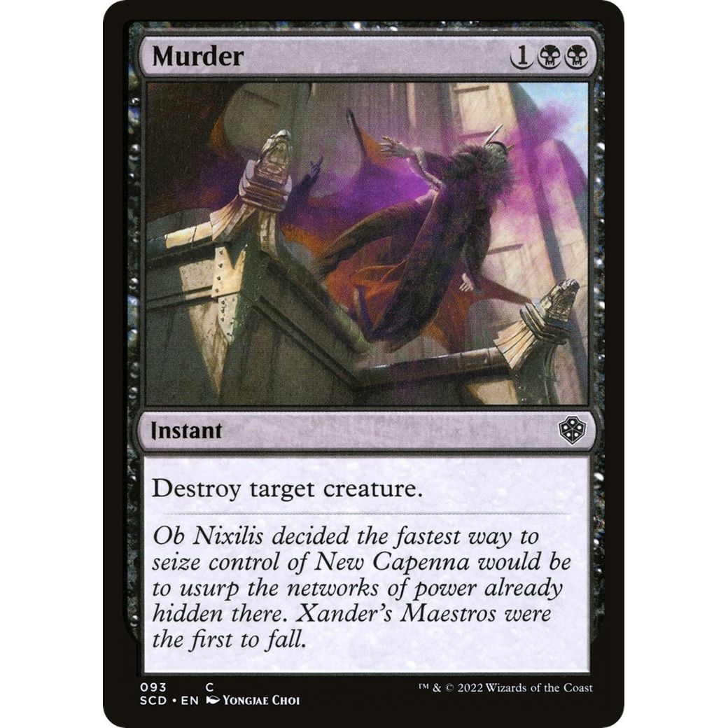 Image for Murder (93) (SCD) - Magic: The Gathering