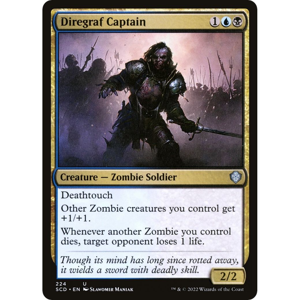 Image for Diregraf Captain (224) (SCD) - Magic: The Gathering