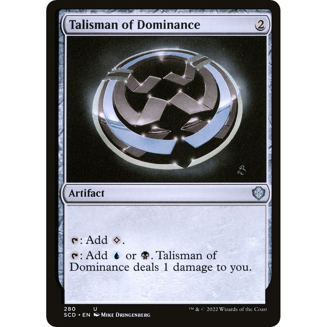 Image for Talisman of Dominance (280) (SCD) - Magic: The Gathering
