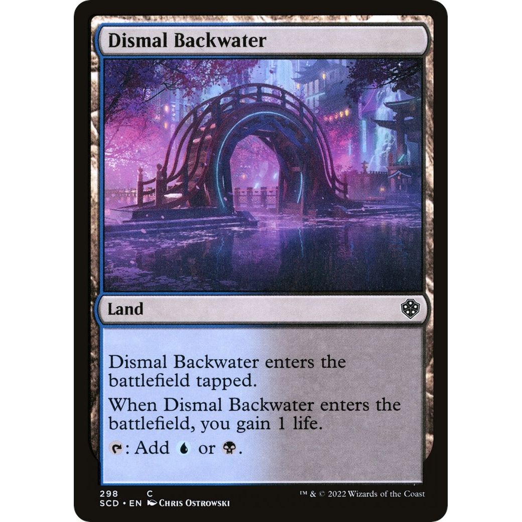 Image for Dismal Backwater (298) (SCD) - Magic: The Gathering