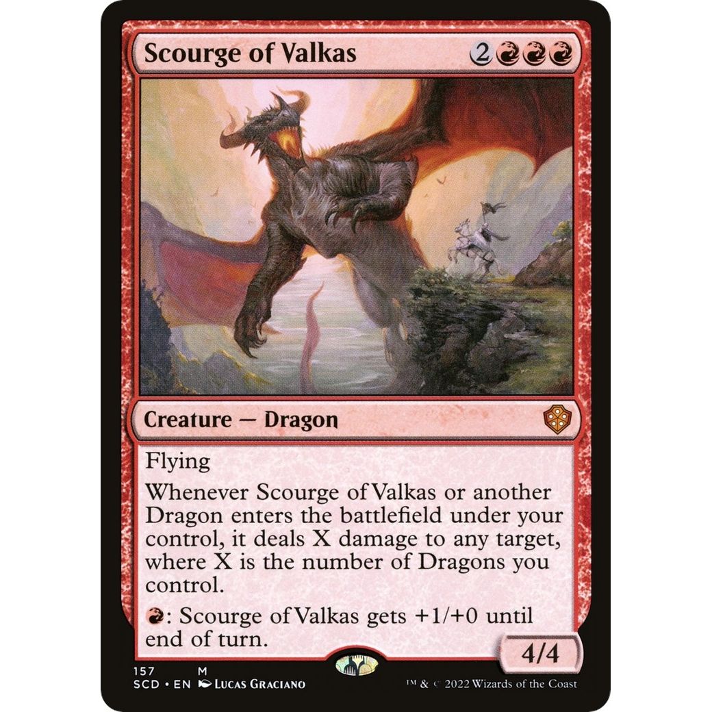 Image for Scourge of Valkas (157) (SCD) - Magic: The Gathering