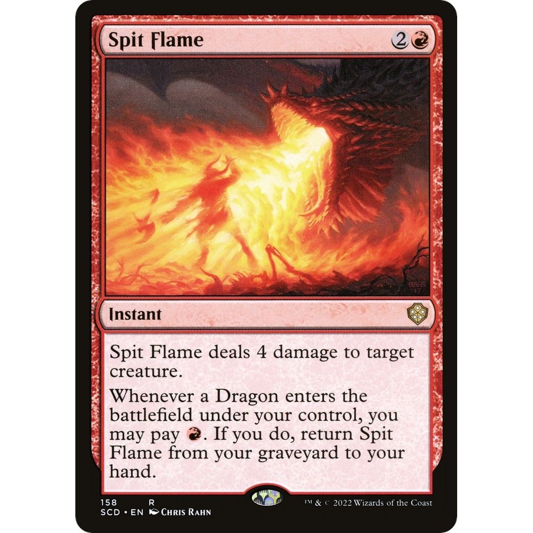 Image for Spit Flame (158) (SCD) - Magic: The Gathering