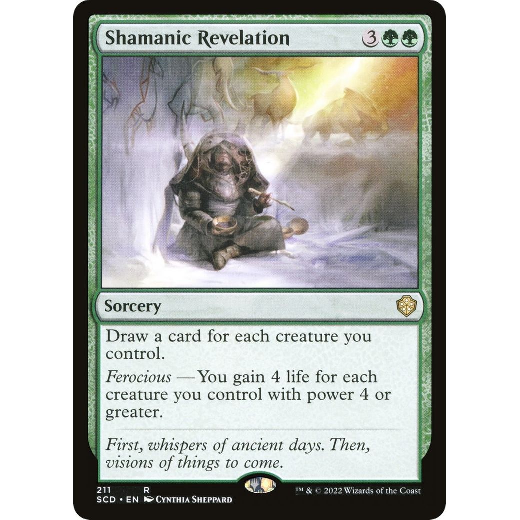 Image for Shamanic Revelation (211) (SCD) - Magic: The Gathering