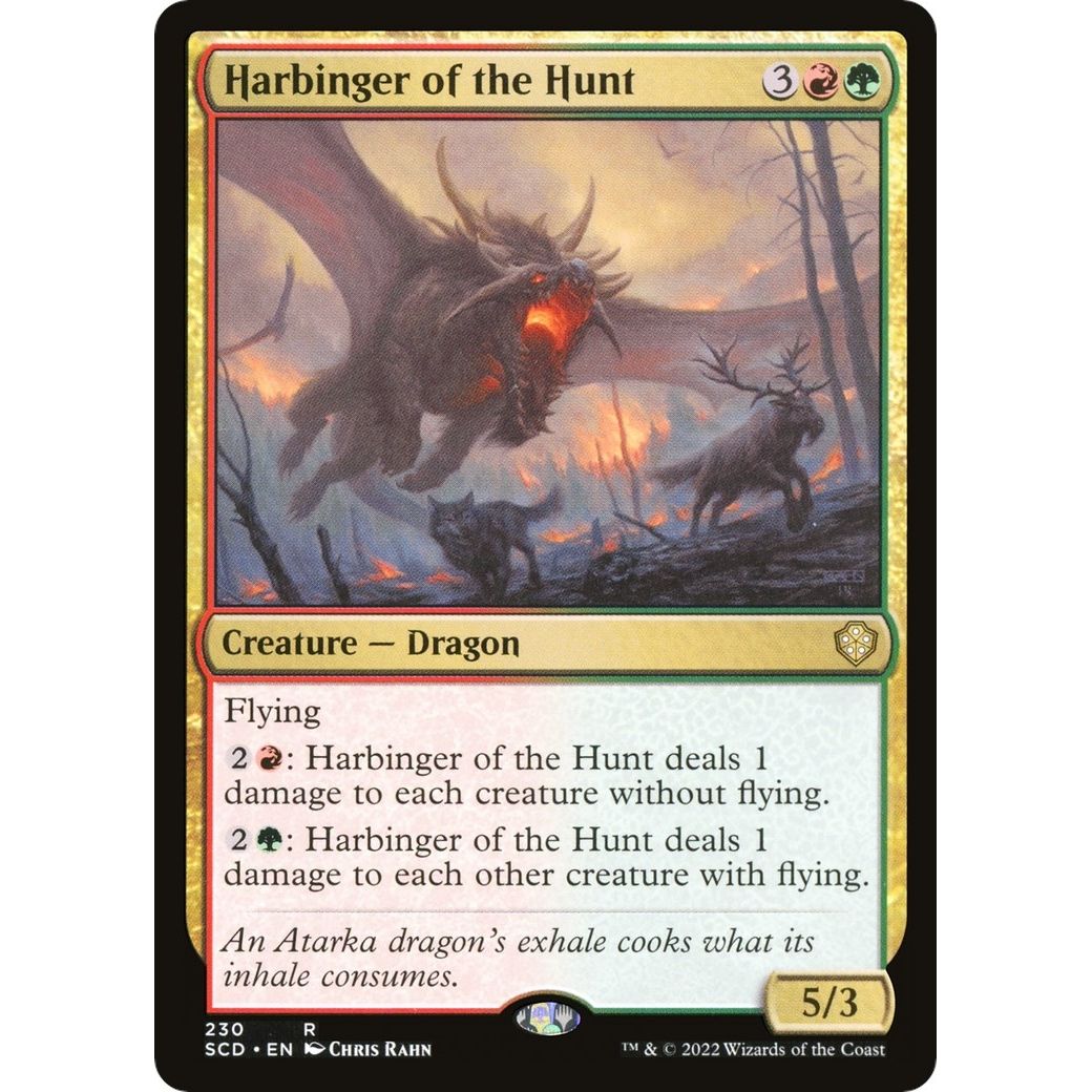 Image for Harbinger of the Hunt (230) (SCD) - Magic: The Gathering