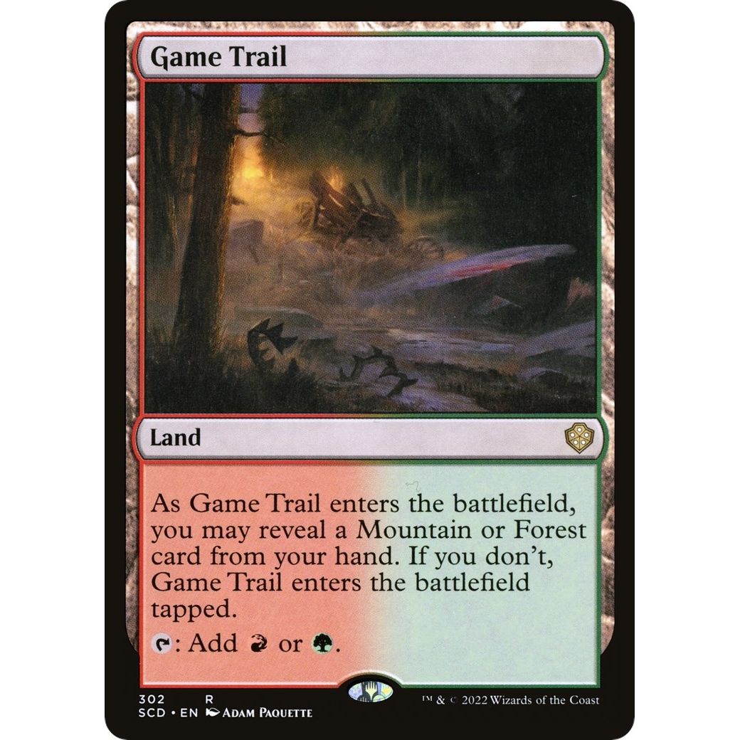 Image for Game Trail (302) (SCD) - Magic: The Gathering