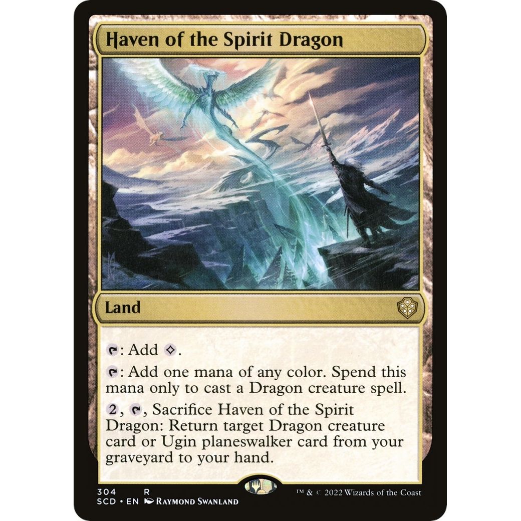 Image for Haven of the Spirit Dragon (304) (SCD) - Magic: The Gathering