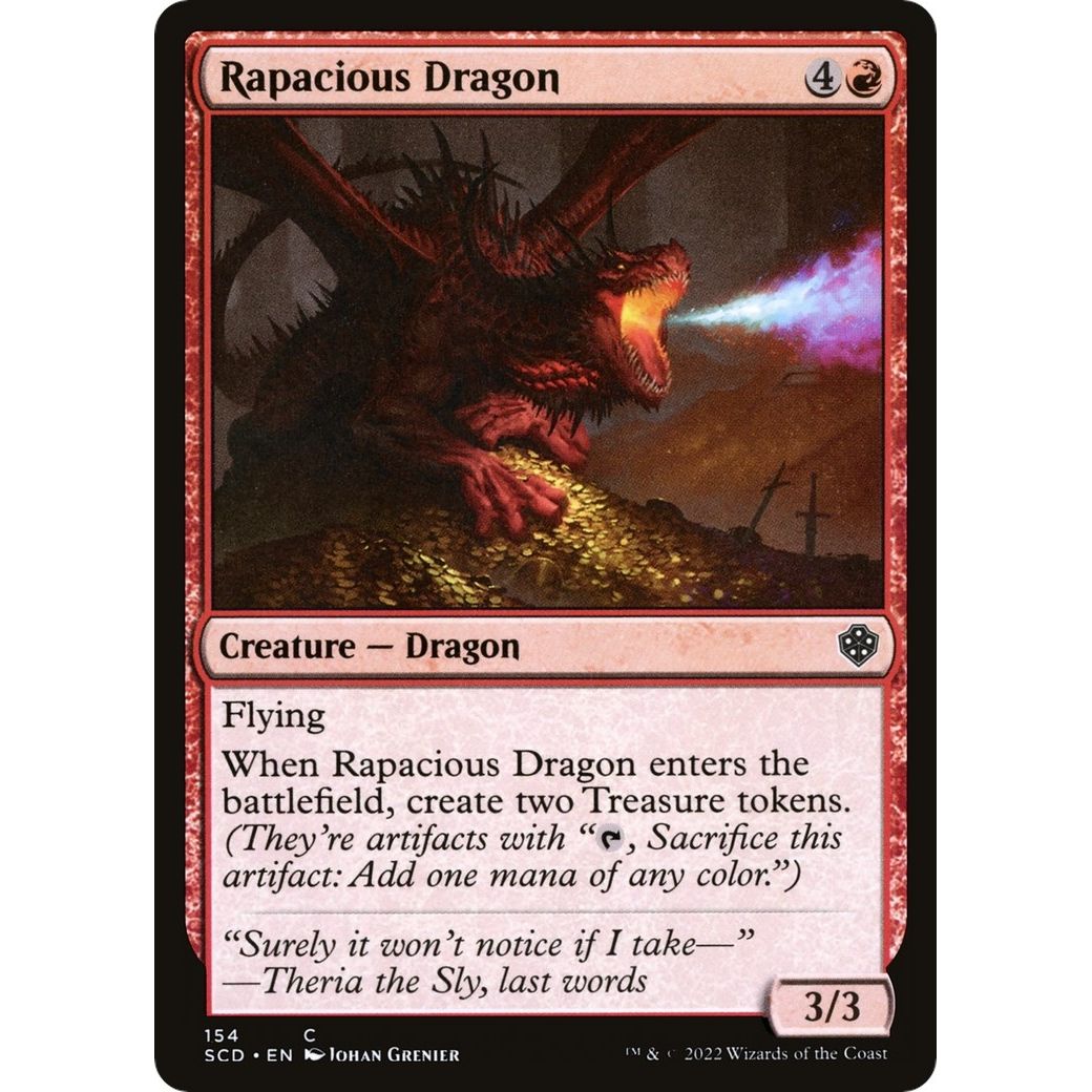 Image for Rapacious Dragon (154) (SCD) - Magic: The Gathering