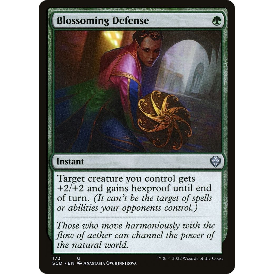 Image for Blossoming Defense (173) (SCD) - Magic: The Gathering