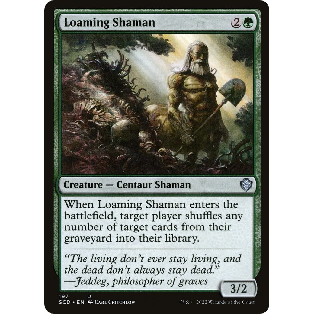 Image for Loaming Shaman (197) (SCD) - Magic: The Gathering