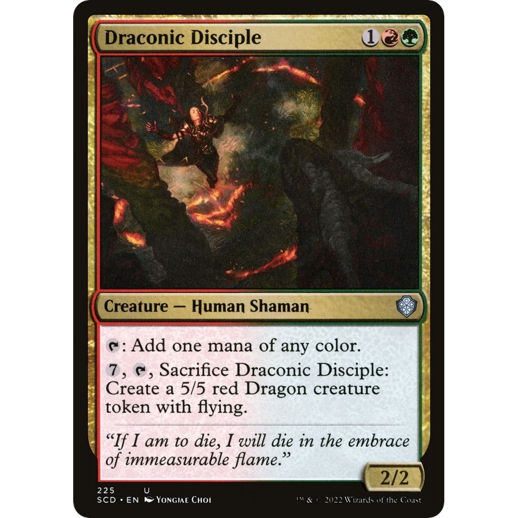 Image for Draconic Disciple (225) (SCD) - Magic: The Gathering