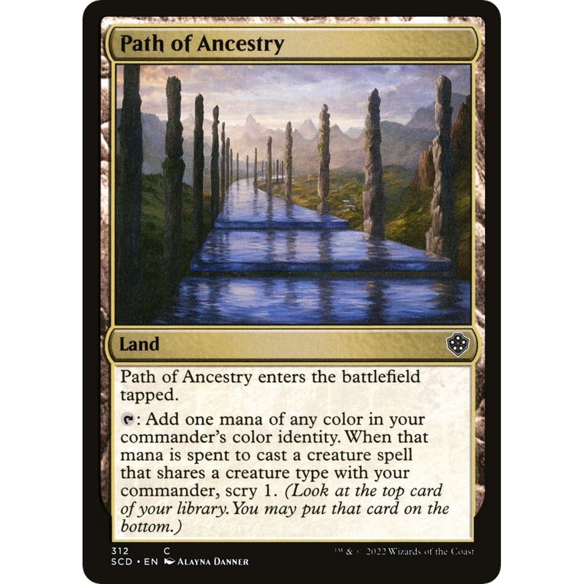 Image for Path of Ancestry (312) (SCD) - Magic: The Gathering