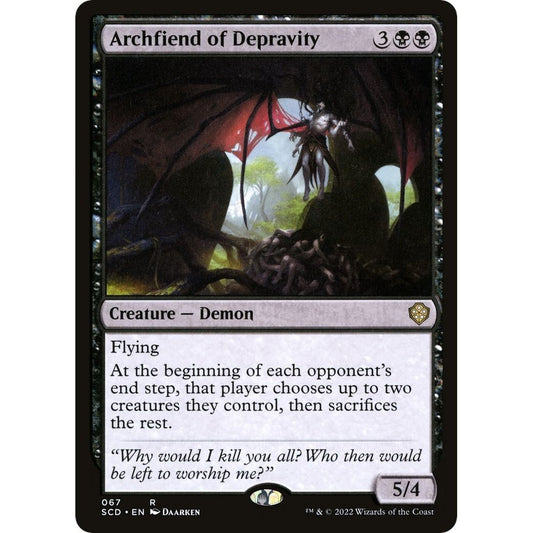 Image for Archfiend of Depravity (67) (SCD) - Magic: The Gathering