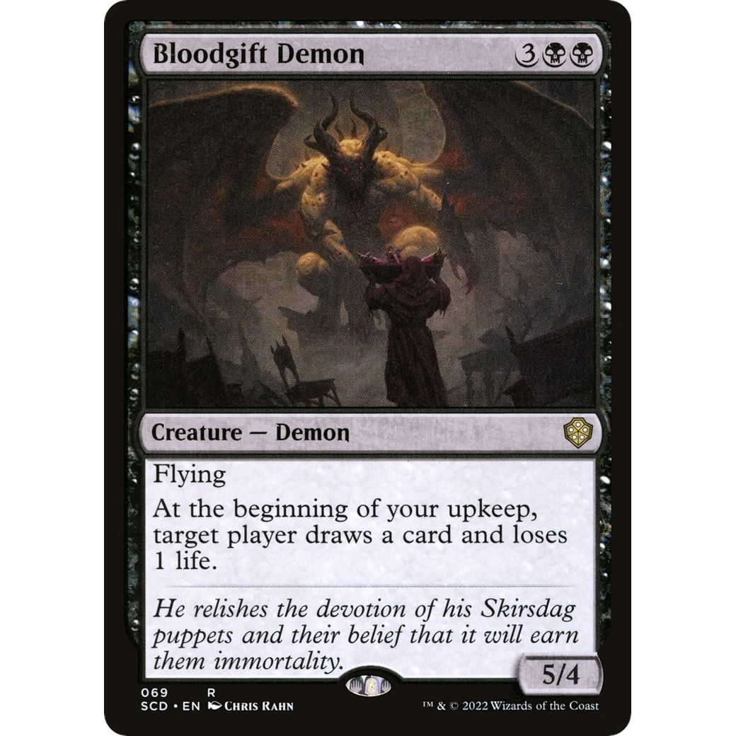 Image for Bloodgift Demon (69) (SCD) - Magic: The Gathering