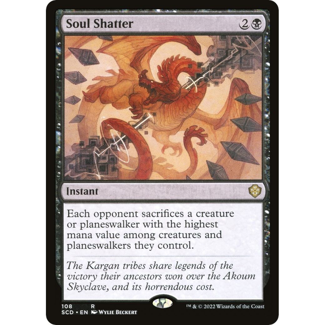Image for Soul Shatter (108) (SCD) - Magic: The Gathering