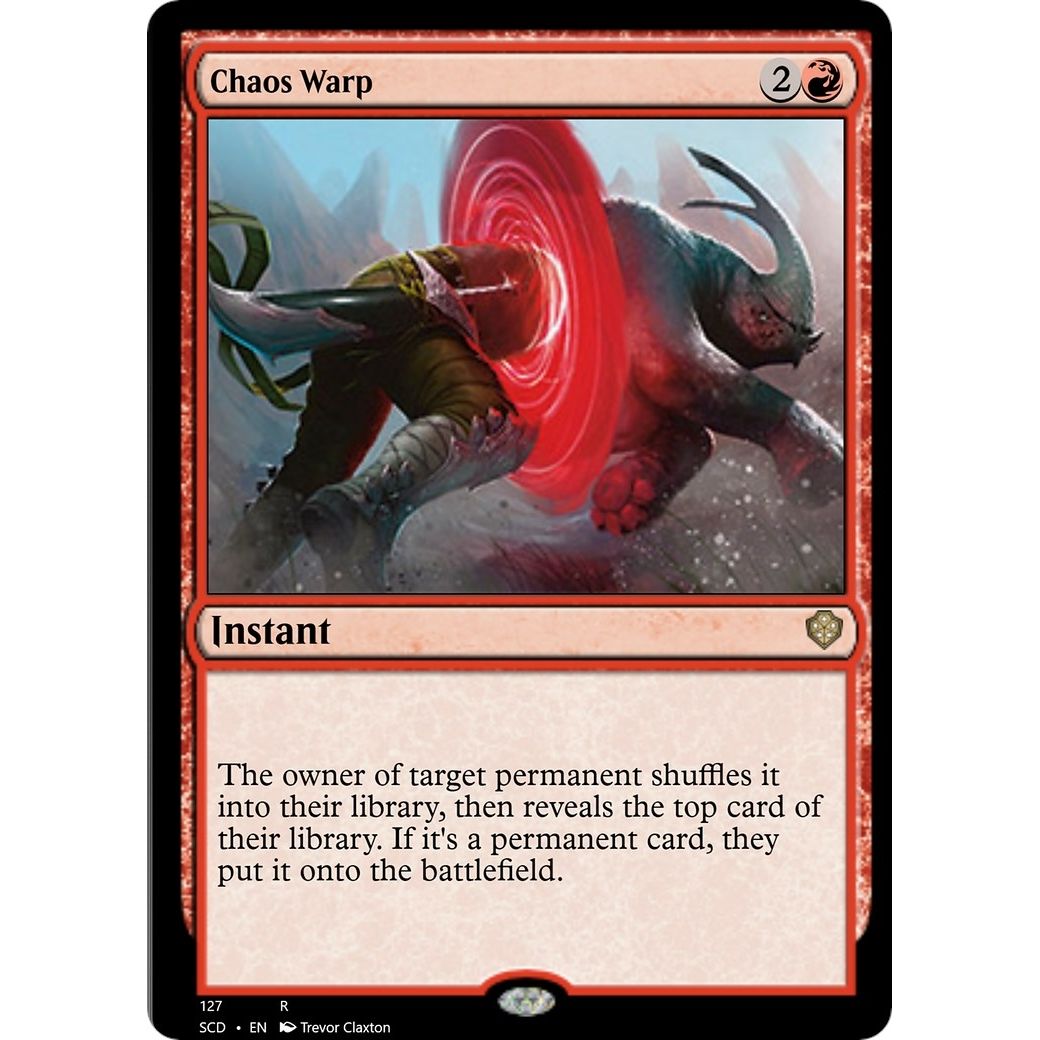 Image for Chaos Warp (127) (SCD) - Magic: The Gathering