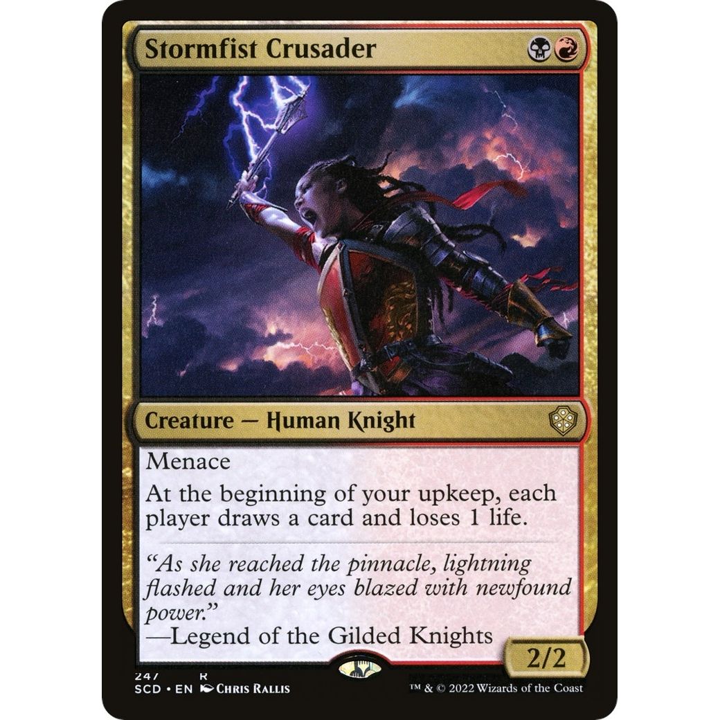 Image for Stormfist Crusader (247) (SCD) - Magic: The Gathering
