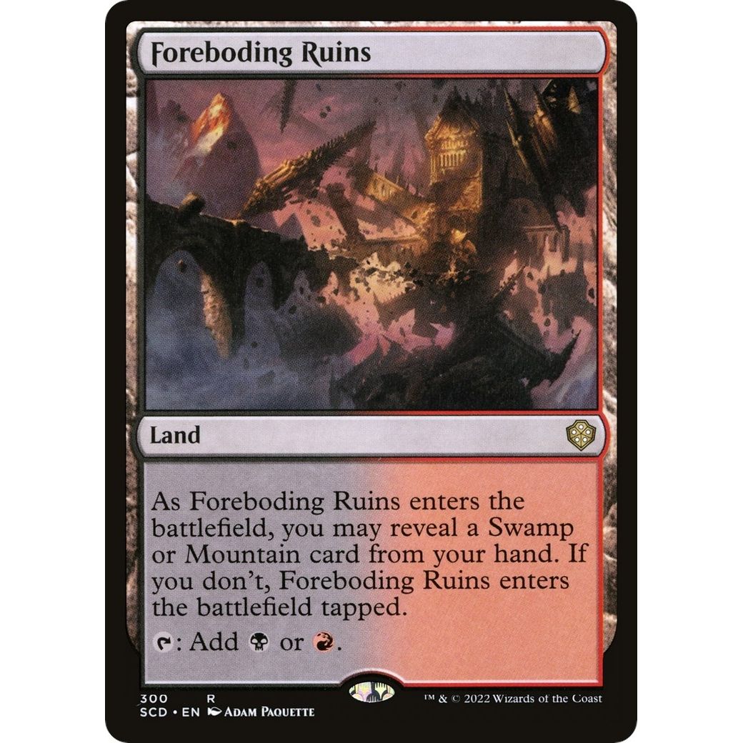 Image for Foreboding Ruins (300) (SCD) - Magic: The Gathering