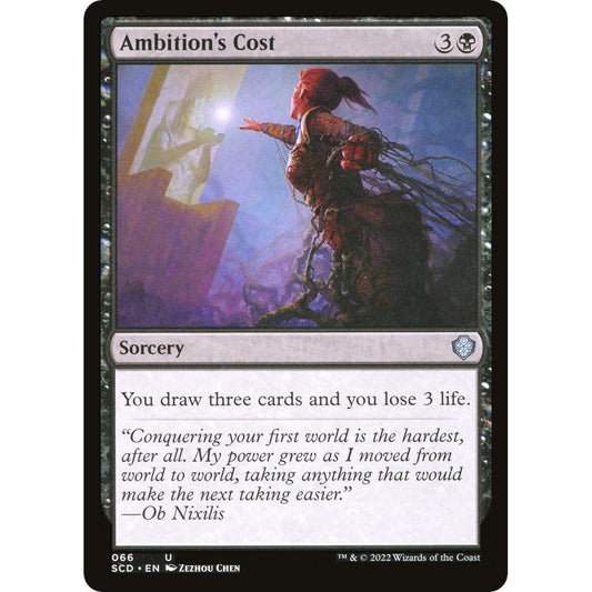 Image for Ambition's Cost (66) (SCD) - Magic: The Gathering