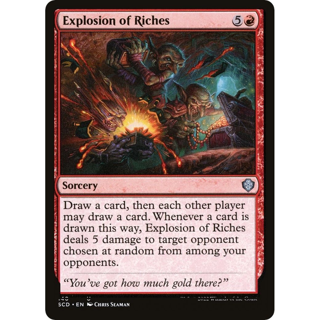 Image for Explosion of Riches (140) (SCD) - Magic: The Gathering