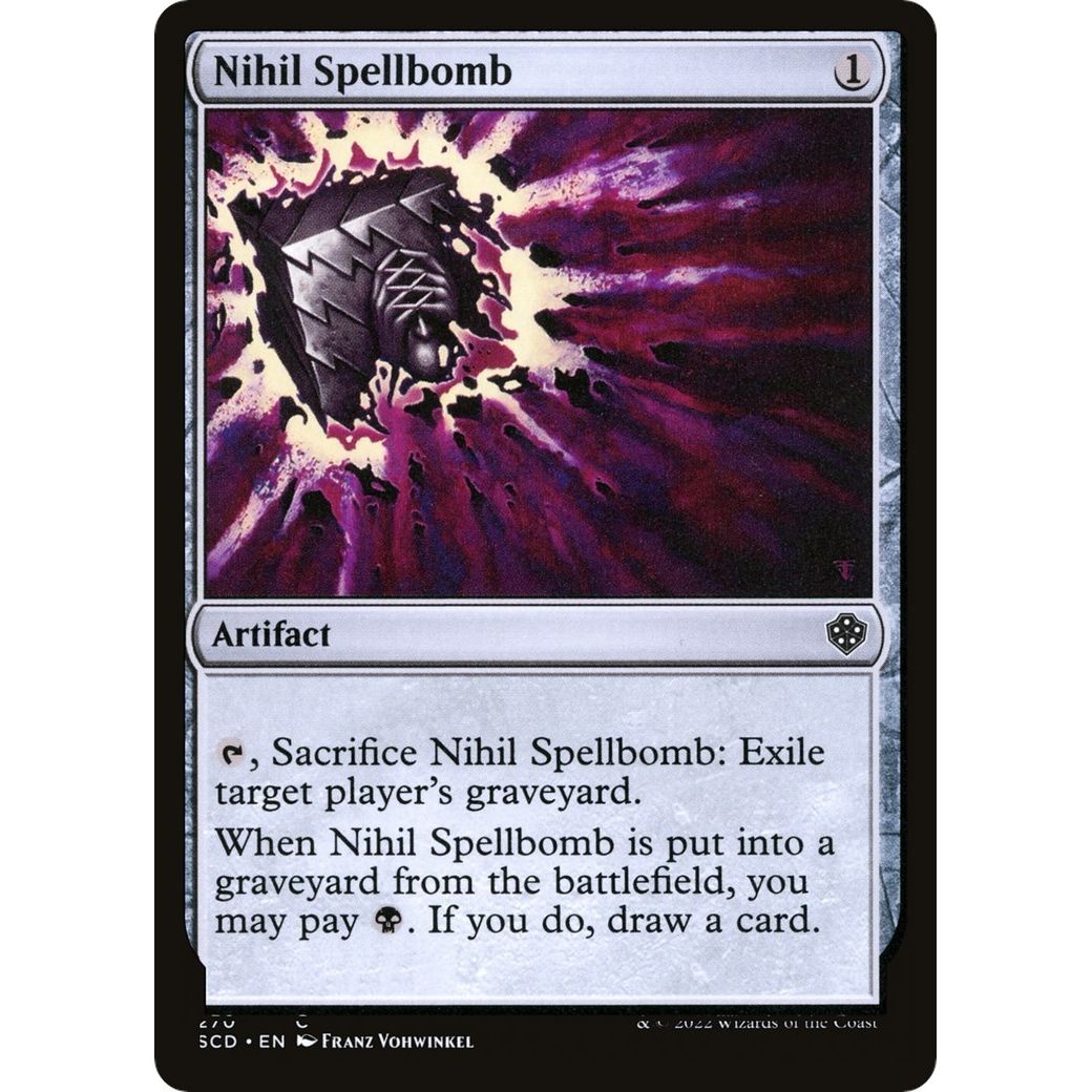 Image for Nihil Spellbomb (270) (SCD) - Magic: The Gathering