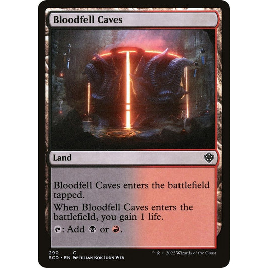 Image for Bloodfell Caves (290) (SCD) - Magic: The Gathering