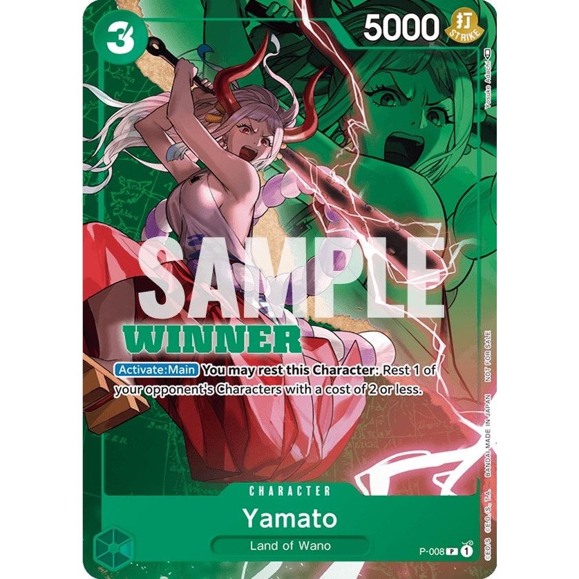Image for Yamato - P-008 (Winner Pack Vol. 1) (P-008) (OP-PR) - One Piece Card Game