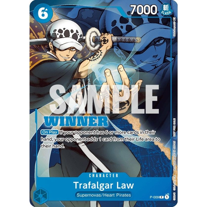 Image for Trafalgar Law - P-009 (Winner Pack Vol. 1) (P-009) (OP-PR) - One Piece Card Game