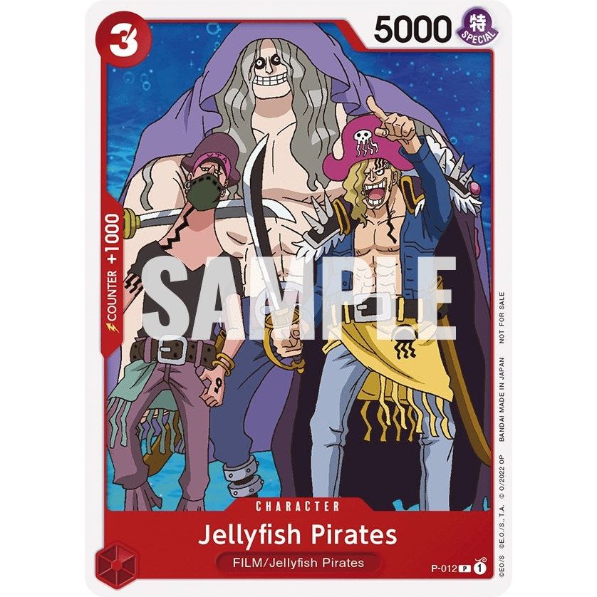 Image for Jellyfish Pirates (One Piece Film Red) (P-012) (OP-PR) - One Piece Card Game